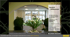 Desktop Screenshot of blumen-mauch.de